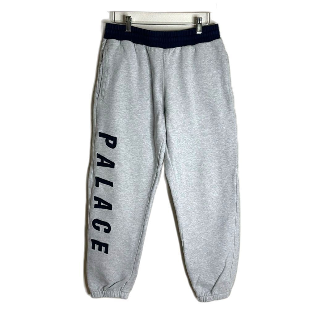 Palace skateboards Border Jogger in Grey Marl/Navy men’s athletic wear size M